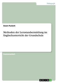 Produktbild: Methoden der Lernstandsermittlung im Englischunterricht der Grundschule