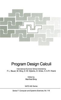 Produktbild: Program Design Calculi
