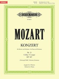 Produktbild: Mozart, W: Piano Concerto No. 21 in C K467 (Edition for 2 Pi