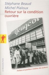 Produktbild: Retour sur la condition ouvri&egrave;re