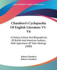 Produktbild: Chambers's Cyclopaedia Of English Literature V5-V6