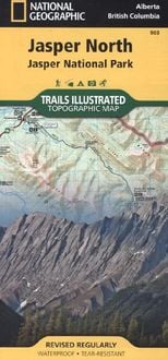 Produktbild: Jasper North Map [Jasper National Park]