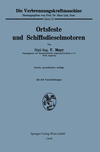Produktbild: Ortsfeste und Schiffsdieselmotoren