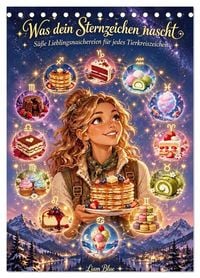 Produktbild: Was dein Sternzeichen nascht (Tischkalender 2027 DIN A5 hoch), CALVENDO Monatskalender