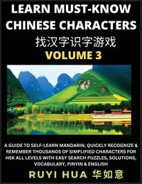 Produktbild: A Book for Beginners to Learn Chinese Characters (Volume 3)