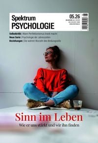 Produktbild: Spektrum Psychologie 5/2026 Sinn im Leben