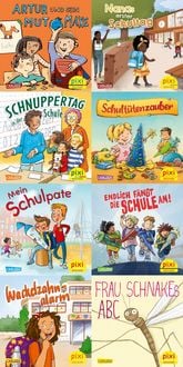 Produktbild: Pixi-8er-Set 304: In die Schule mit Pixi (8x1 Exemplar)