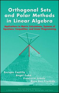Produktbild: Orthogonal Sets and Polar Methods in Linear Algebra