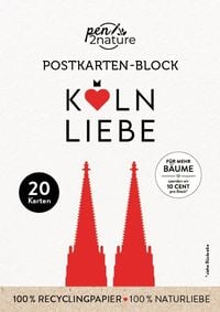 Produktbild: Postkartenblock K&ouml;ln-Liebe