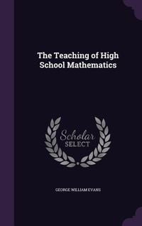 Produktbild: The Teaching of High School Mathematics