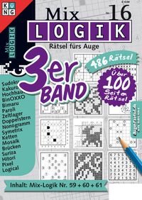 Bild vom Artikel Mix Logik 3er-Band Nr. 16 vom Autor Conceptis Puzzles