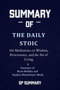Produktbild: Summary of The Daily Stoic by Ryan Holiday and Stephen Hanselman