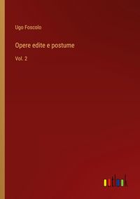 Produktbild: Opere edite e postume