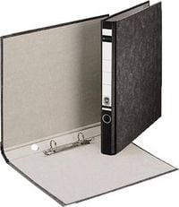 Produktbild: Leitz Ordner 10400000 DIN A4 35mm Pappe schwarz