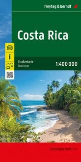 Produktbild: Freytag & berndt Stra&szlig;enkarte Costa Rica 1:400.000