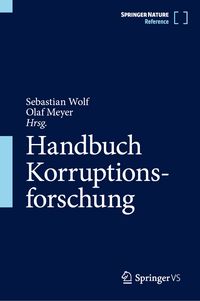 Produktbild: Handbuch Korruptionsforschung