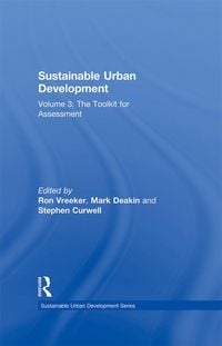 Produktbild: Sustainable Urban Development Volume 3