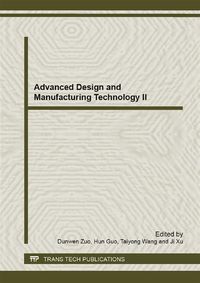 Produktbild: Advanced Design and Manufacturing Technology II