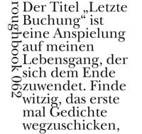 Produktbild: Die letzte Buchung