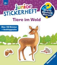 Produktbild: Wieso? Weshalb? Warum? junior Stickerheft - Tiere im Wald