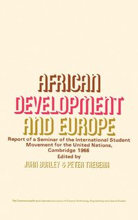 Produktbild: African Development and Europe