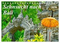 Produktbild: Sehnsucht nach Bali (Tischkalender 2026 DIN A5 quer), CALVENDO Monatskalender