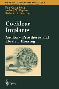 Produktbild: Cochlear Implants: Auditory Prostheses and Electric Hearing