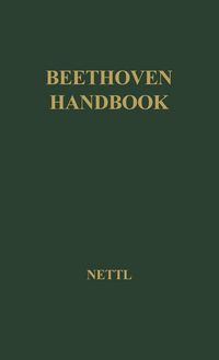 Produktbild: Beethoven Handbook.