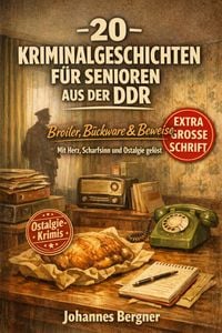 Produktbild: 20 Kriminalgeschichten f&uuml;r Senioren aus der DDR