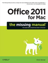 Produktbild: Office 2011 for Macintosh: The Missing Manual