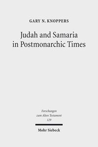 Produktbild: Judah and Samaria in Postmonarchic Times