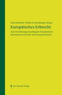 Produktbild: Europ&auml;isches Erbrecht