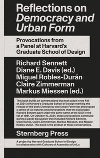 Produktbild: Reflections on Democracy and Urban Form