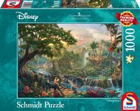Schmidt 59473 - Thomas Kinkade, Disney Dschungelbuch, Puzzle