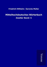 Produktbild: Mittelhochdeutsches W&ouml;rterbuch
