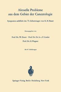 Produktbild: Aktuelle Probleme aus dem Gebiet der Cancerologie