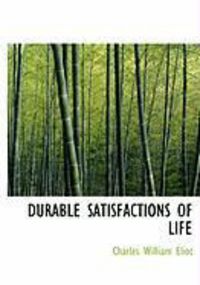 Produktbild: Durable Satisfactions of Life