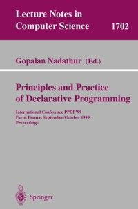 Produktbild: Principles and Practice of Declarative Programming