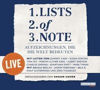 Produktbild: Lists of note - live/2 CDs