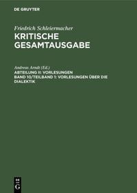 Produktbild: Vorlesungen &uuml;ber die Dialektik