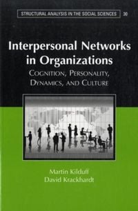 Produktbild: Interpersonal Networks in Organizations
