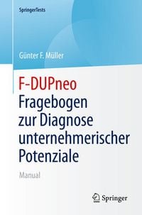 Produktbild: F-DUPneo - Fragebogen zur Diagnose unternehmerischer Potenziale