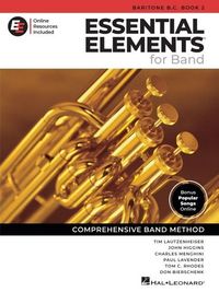 Produktbild: Essential Elements for Band - Baritone B.C. Book 2 with Eei