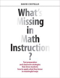 Produktbild: What's Missing in Math Instruction?