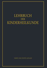 Produktbild: Lehrbuch der Kinderheilkunde
