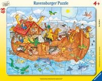 Produktbild: Rahmenpuzzle Ravensburger Die gro&szlig;e Arche Noah 48 Teile