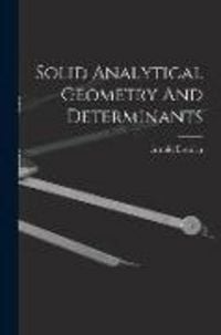Produktbild: Solid Analytical Geometry And Determinants