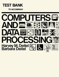 Produktbild: Test Bank to Accompany Computers Data and Processing