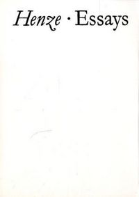Produktbild: Essays