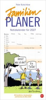Produktbild: Peter Butschkow: Familienplaner 2027